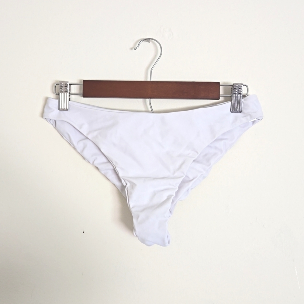 White Ruffle Bikini - Picture 2 of 6